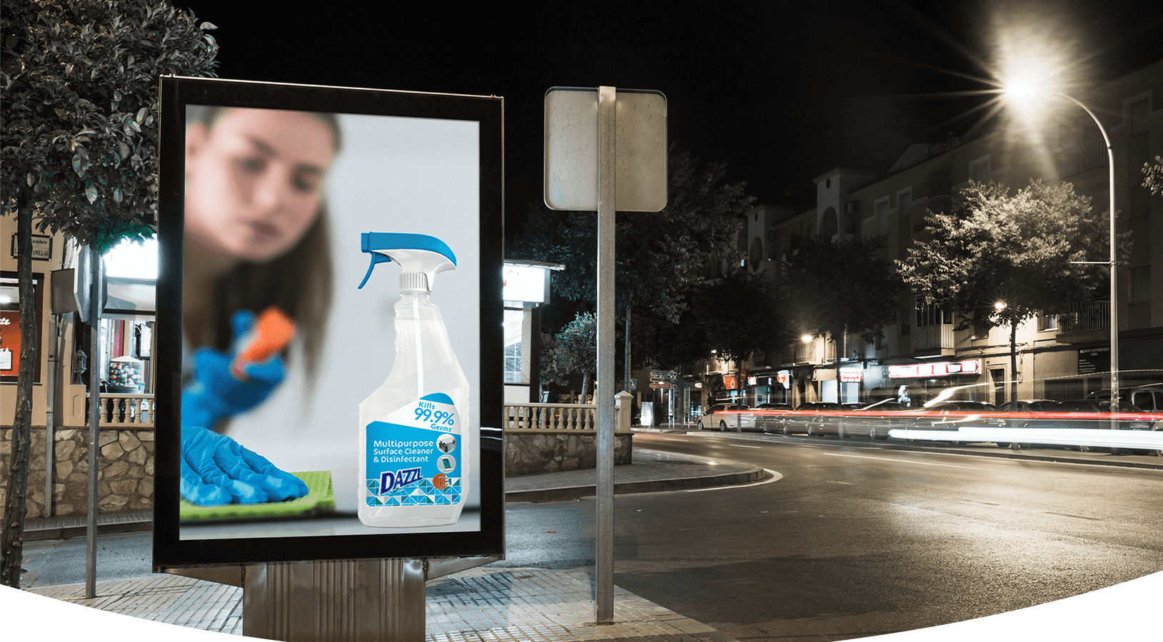 Dazzl Multipurpose Surface Cleaner & Disinfectant Print