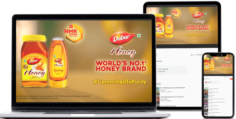 Dabur honey NMR