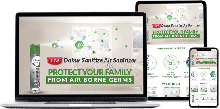 Dabur Air Sanitizer Green