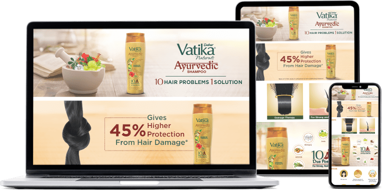 Dabur Vatika Ayurvedic shampoo