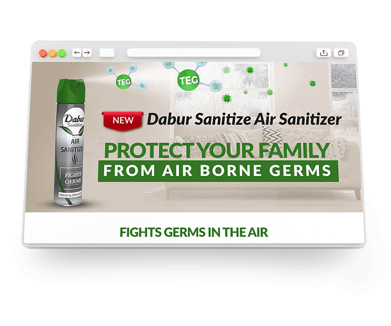 Dabur Air Sanitizer Green