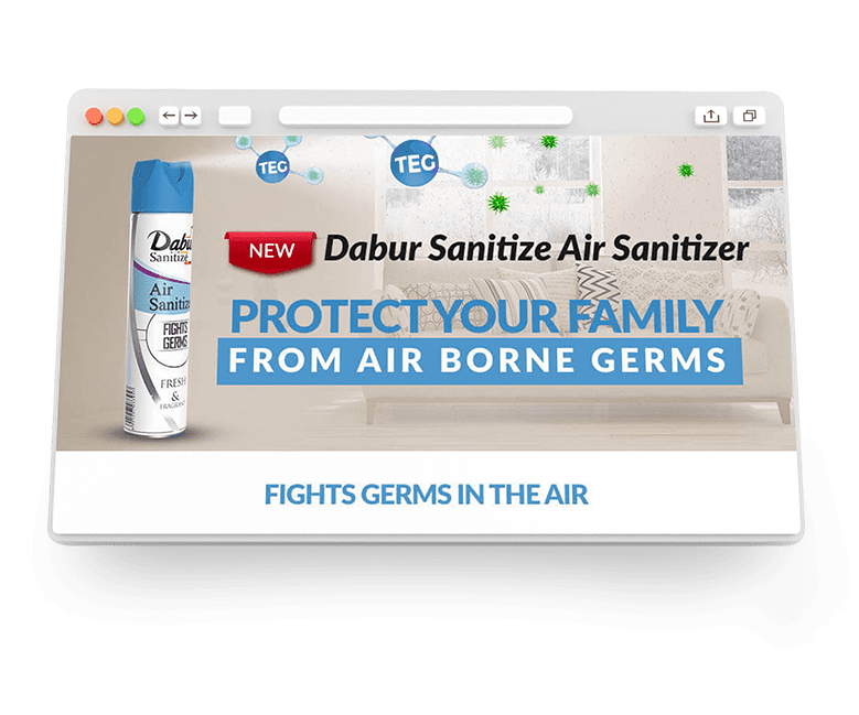 Dabur Air Sanitizer Blue