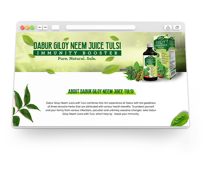 Giloy neem juice with tulsi