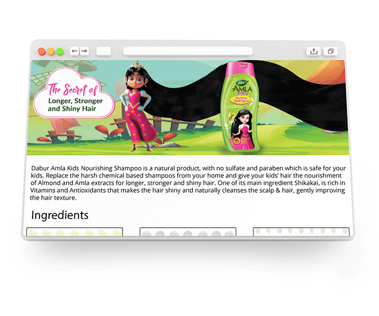 Dabur Amla Kids Hair shampoo