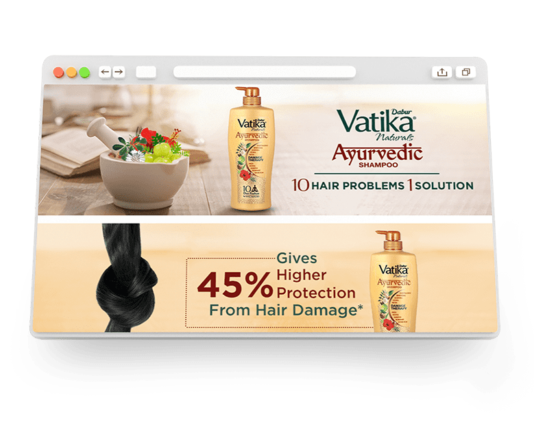 Dabur Vatika Ayurvedic shampoo