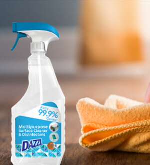 Dazzl Multipurpose Surface Cleaner & Disinfectant Print