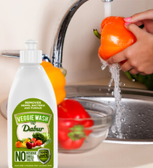 Dabur Veggie wash Print